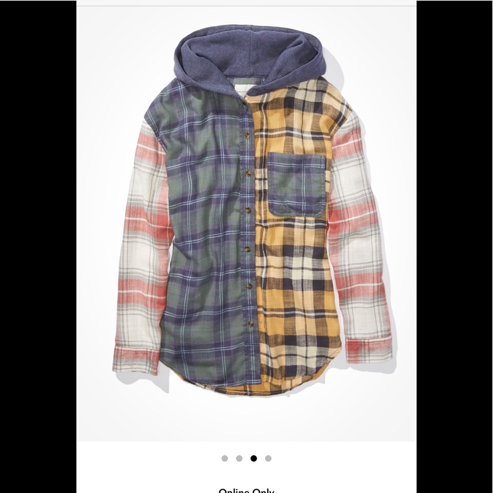 ISO!!!! AE Plaid Hoodie